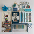 8. Light Blue Aesthetic Stationery Bundle
