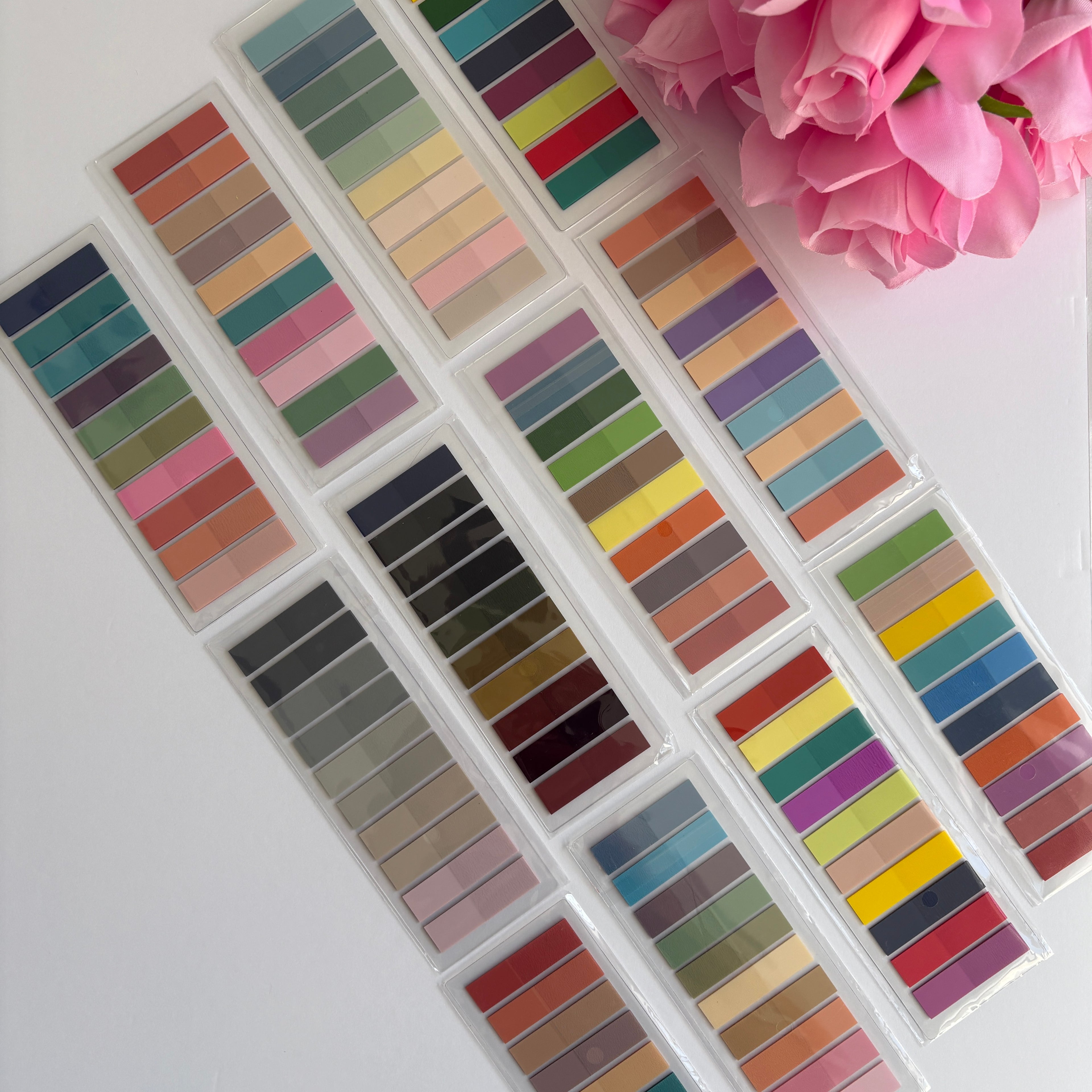 Colored Sticky Tabs (12 Styles) 🌈