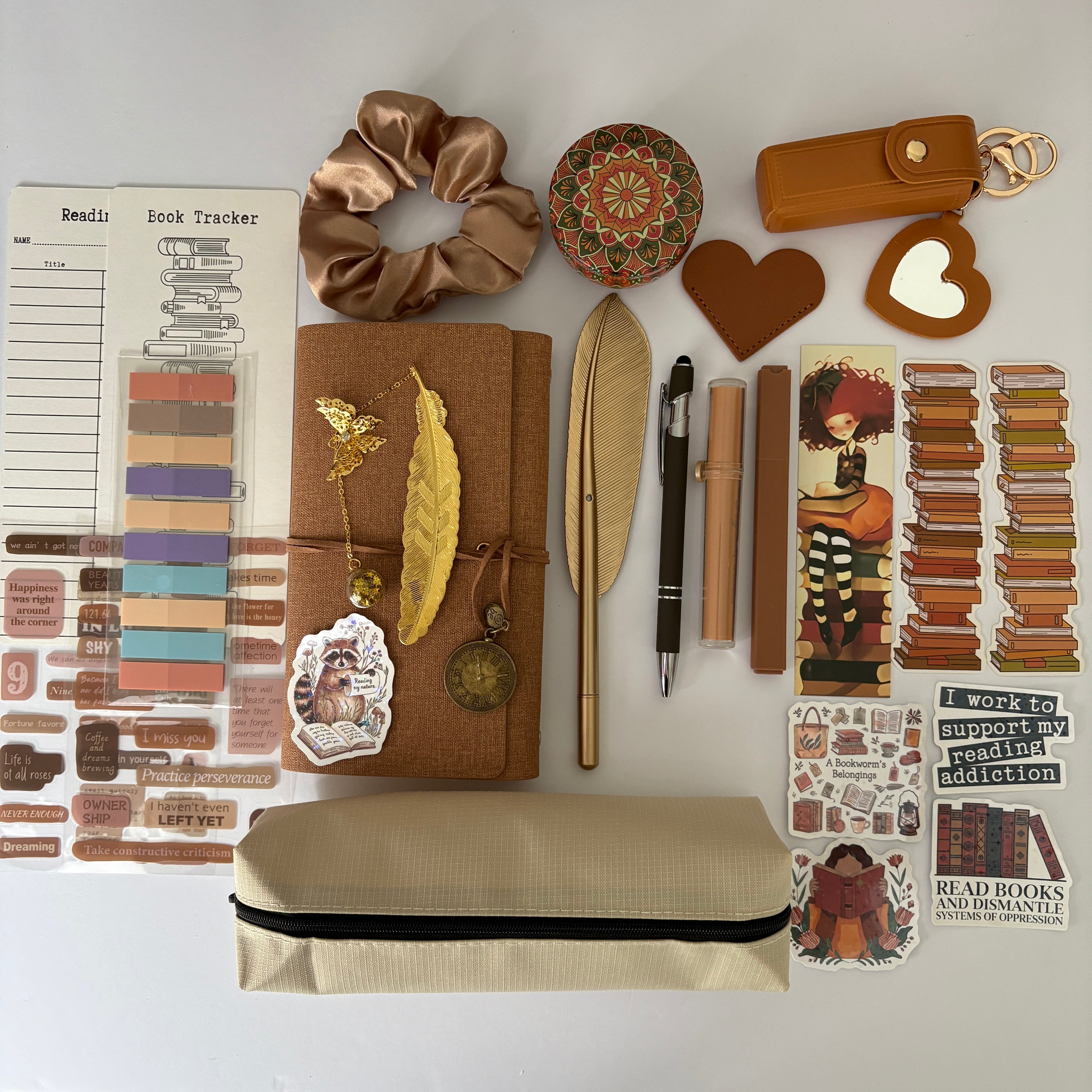 1. Aesthetic Stationery Bundle (5 Colors)